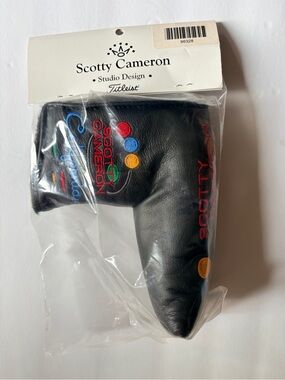 Scotty Cameron California Art of Putting Black Blade Putter Headcover New